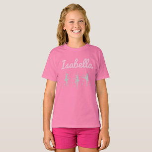 Camiseta Ballerina Dancer Name Tshirt Considerando Aniver