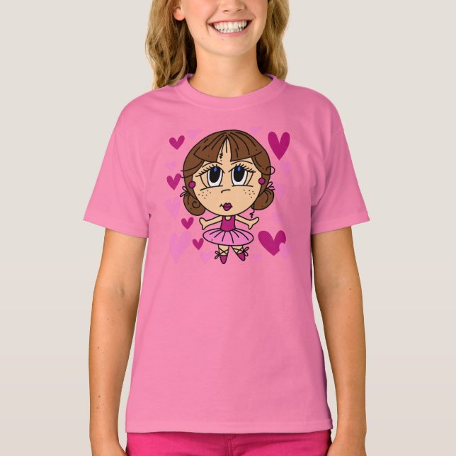 Camiseta Ballerina Girl (Frente)
