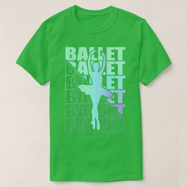 Camiseta Ballerina Girl Balé Dance 13 (Frente do Design)