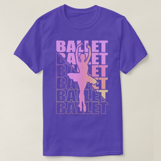 Camiseta Ballerina Girl Balé Dance 14 (Frente do Design)