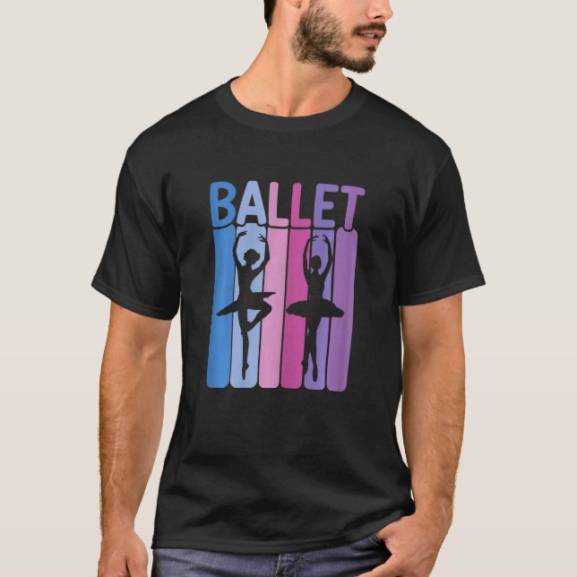 Camiseta Ballerina Girl Ballet Barre Ballet Dancer Pointe S (Frente)