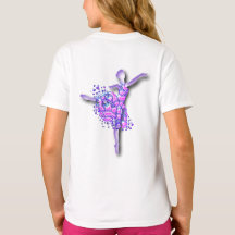 Ballerina T-Shirt Balé Dance