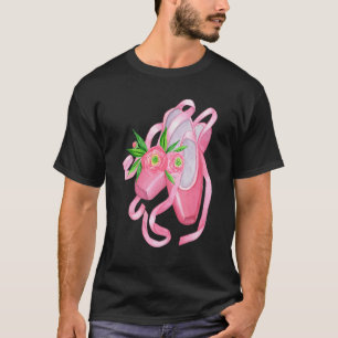 Camiseta Ballet Artístico Bailarina Ponta Barr Gráfico 7