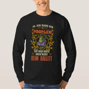 Camiseta Ballet Bailarina Dançarina Fatos de Ballet Sapo