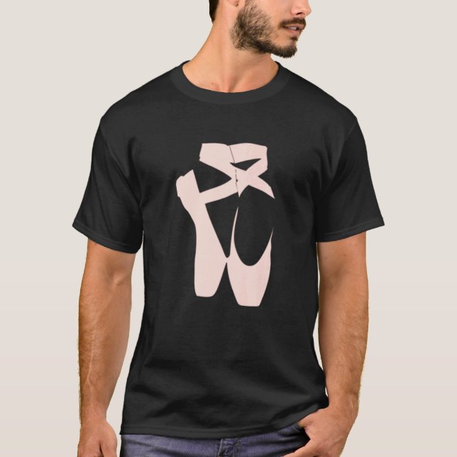 Camiseta Ballet Dancer Pointe Shoes Ballerina Dancing Women (Frente)