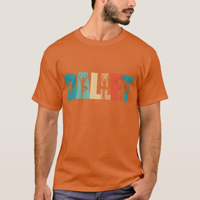 Camiseta BALLET DO AMOR vintage (Frente)