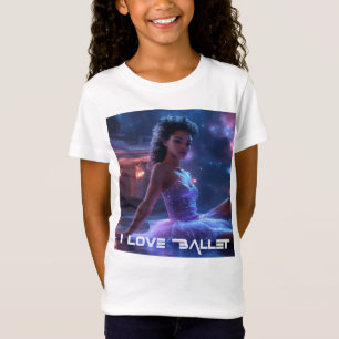 CAMISETA BALLET - EU AMO BALLET