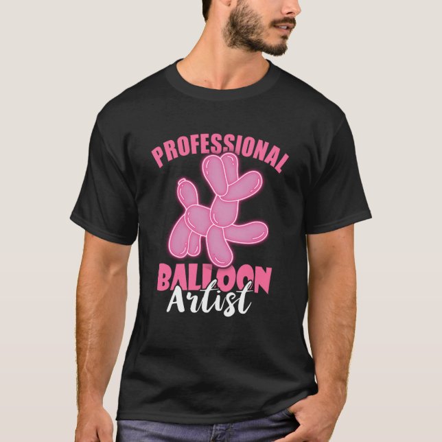 Camiseta Ballon Twister Professional Balloon Artist Balloon (Frente)