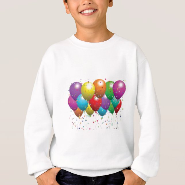 Camiseta balloon_birthday_card_customize-r11e61ed9b9074290b (Frente)