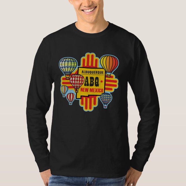 Camiseta Balloon Fest of Hot Air Balloons Albuquerque New M (Frente)