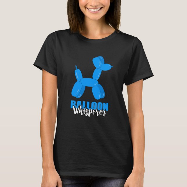 Camiseta Balloon Whisperer Poddle Balloon Animal Balloon Ar (Frente)