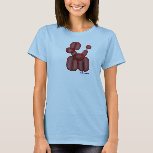 Camiseta Balloonimals Pippy o filhote de cachorro! (Frente)