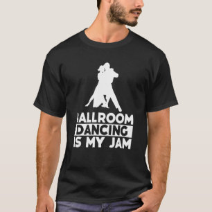 Camiseta Ballroom Dancing Partner Line Line Of Dance Balé D