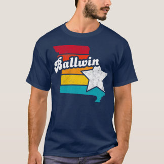 Camiseta Ballwin Missouri Vintage angustiou Souvenir