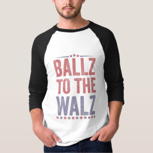 Camiseta Ballz Para A Eleição Walz Harris Walz 2024