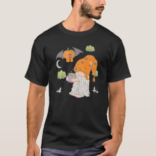 Camiseta Balões anões crânios de morcegos gnomo fantasia de