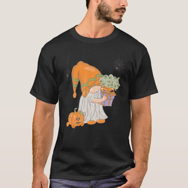 Camiseta Balões anões crânios de morcegos gnomo fantasia de (Frente)