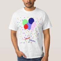 Balões Coloridos de Feliz Aniversário
