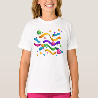 Camiseta Balões de Aniversário – Festa Colorida