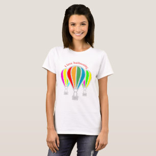 Camiseta Balões de ar quente