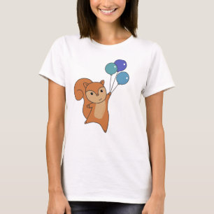 Camiseta Balões De Cavalo Voam Animais Curiosos Para Crianç