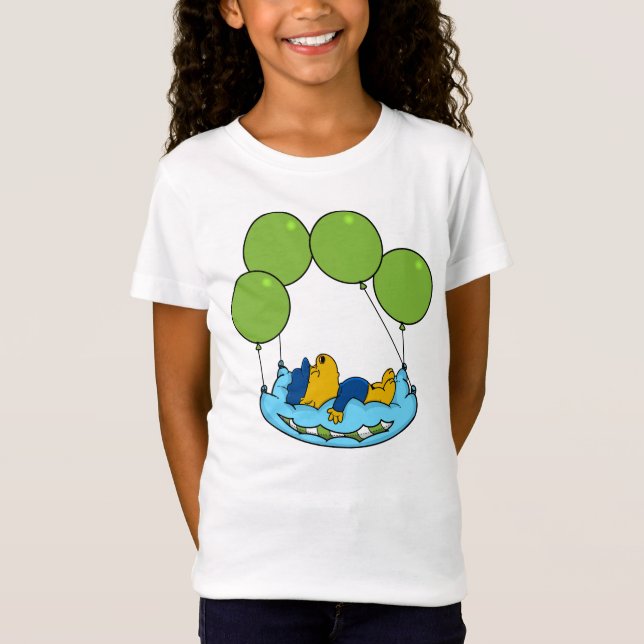 Camiseta Balões de Travesseiro de Ferald (Frente)