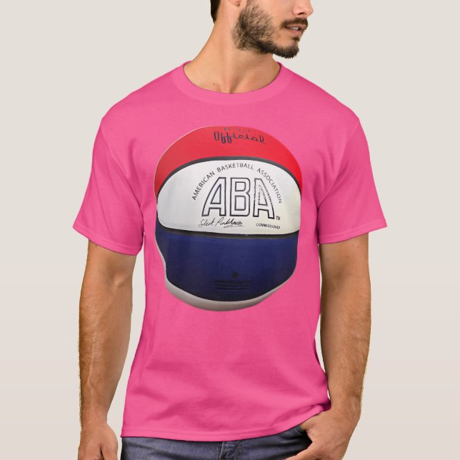 Camiseta Balon Aba Antes Da Fusão Com O Nba (Frente)
