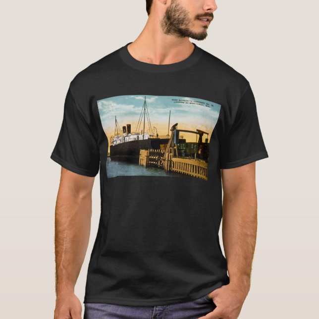 Camiseta Balsa de carro nenhuns de Pere Marquette 18, (Frente)