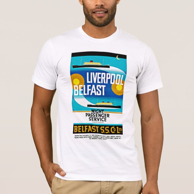 Camiseta Balsa de Liverpool - de Belfast (Frente)