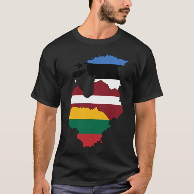 Camiseta Baltic States (Frente)