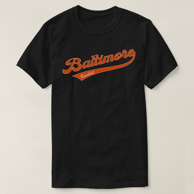 Camiseta Baltimore Baseball (Frente do Design)