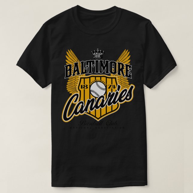 Camiseta Baltimore - Canárias (Frente do Design)