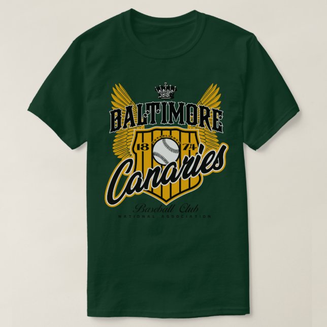 Camiseta Baltimore - Canárias (Frente do Design)