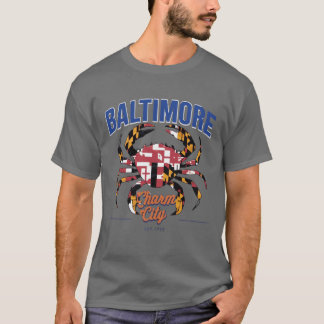 Camiseta baltimore charm city 1