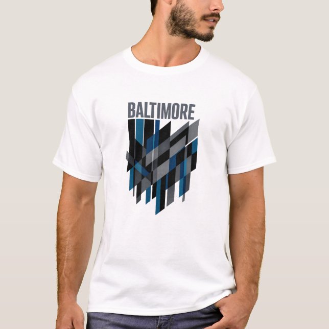 Camiseta BALTIMORE — Gridline Intersections (Frente)