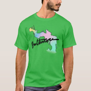 Camiseta Baltimore Harbor Summer Fade