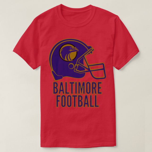 Camiseta Baltimore Is Maryland Charm City é o Lar do (Frente do Design)