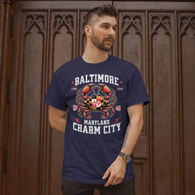 Camiseta Baltimore Maryland Charm City in (Criador carregado)