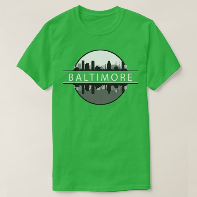 Camiseta Baltimore Maryland Classic TShirt (Frente do Design)