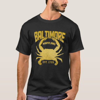 Camiseta Baltimore Maryland Fundada em 1729 Orgulho Carangu