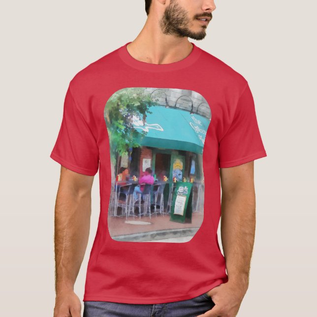 Camiseta Baltimore MD Happy Hour em Fells Point (Frente)