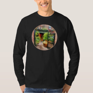 Camiseta Baltimore - o pátio do restaurante abate o ponto