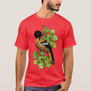 Camiseta Baltimore - oriole - Nerd de aves