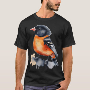 Camiseta Baltimore Oriole Wild Bird, engraçado