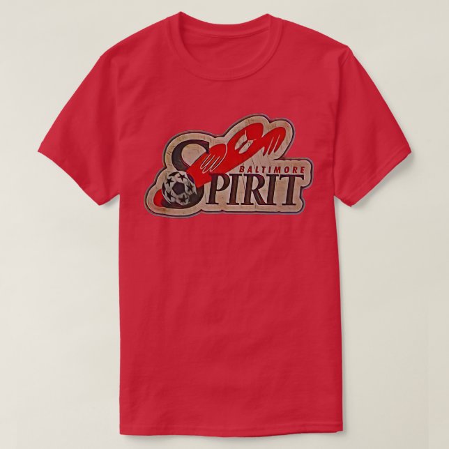 Camiseta Baltimore Spirit Soccer (Frente do Design)