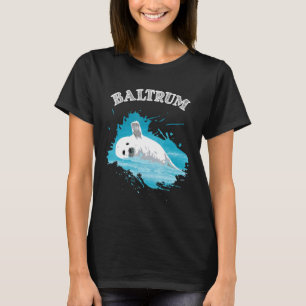 Camiseta Baltrum North Sea Island Com Selo De Seal Em
