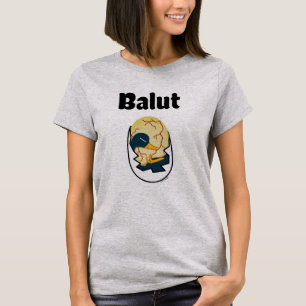 Camiseta Balut ovo embrião de ovo proteína filipino