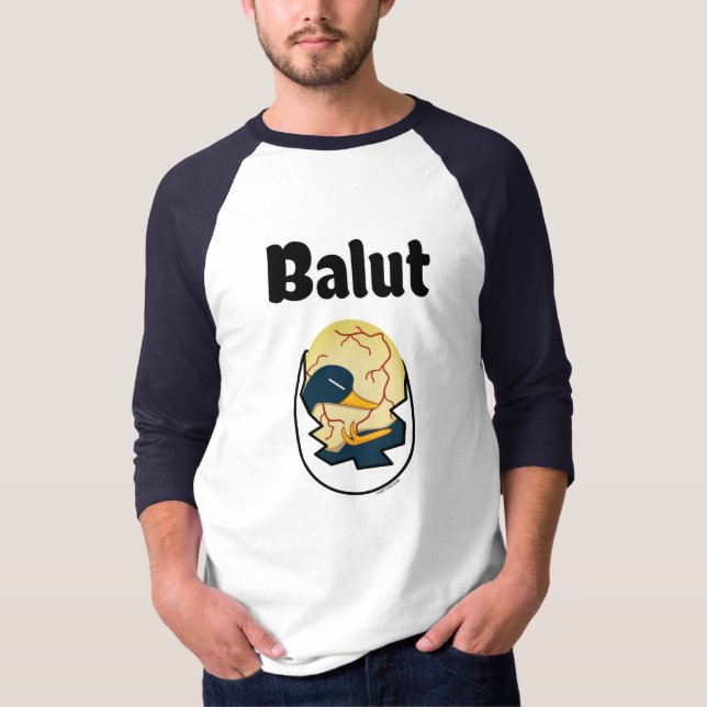 Camiseta Balut ovopato embrião proteína de ovo filipino (Frente)