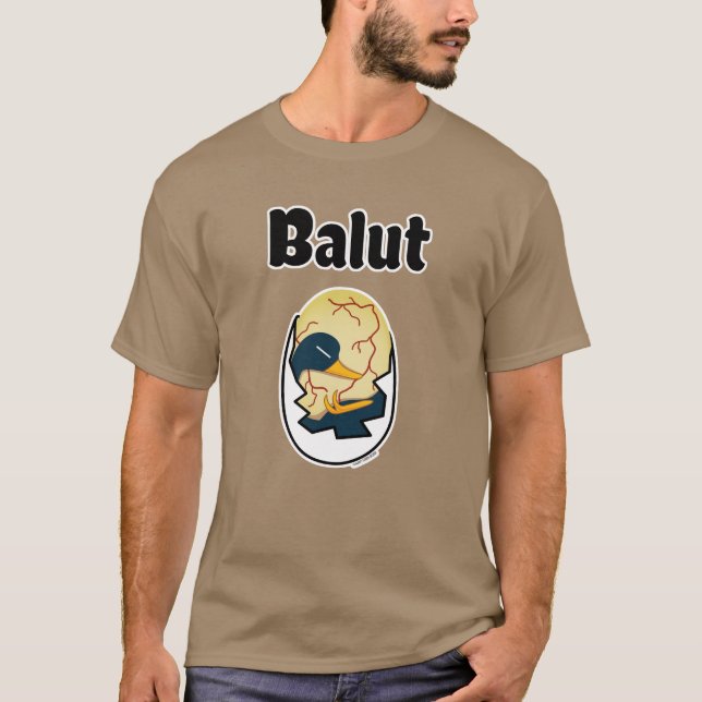 Camiseta Balut ovopato embrião proteína de ovo filipino (Frente)