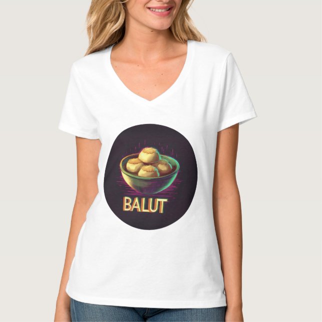 Camiseta Balut: Uma Delicacia Filipina (Frente)